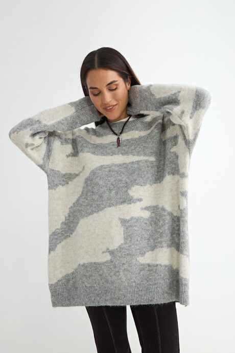 BUZO ORYZA GRIS CLARO