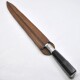 Cuchillo Antiguo Cabo Asta, Hoja Jinete Cuchillo Antiguo Cabo Asta, Hoja Jinete