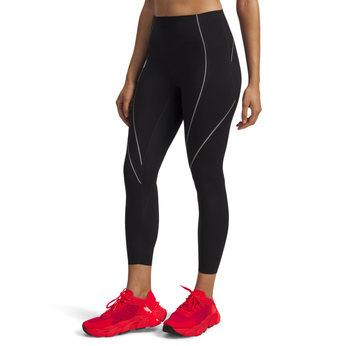 UA Halo Bonded Ankle Legging-BLK - BLK-001 
