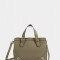 City Cartera City Con Hebillas - Verde Medio