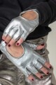 Guantes de Conducir Plata