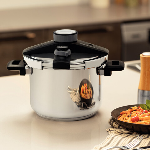 Olla a presion en inox. ø 22cm. 6 lt. "Presto" TF1886