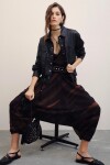 CAMISA EMILIA CUERO Negro
