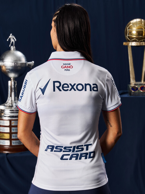 Camiseta Home 2026 Nacional Mujer Skuba, Blanco