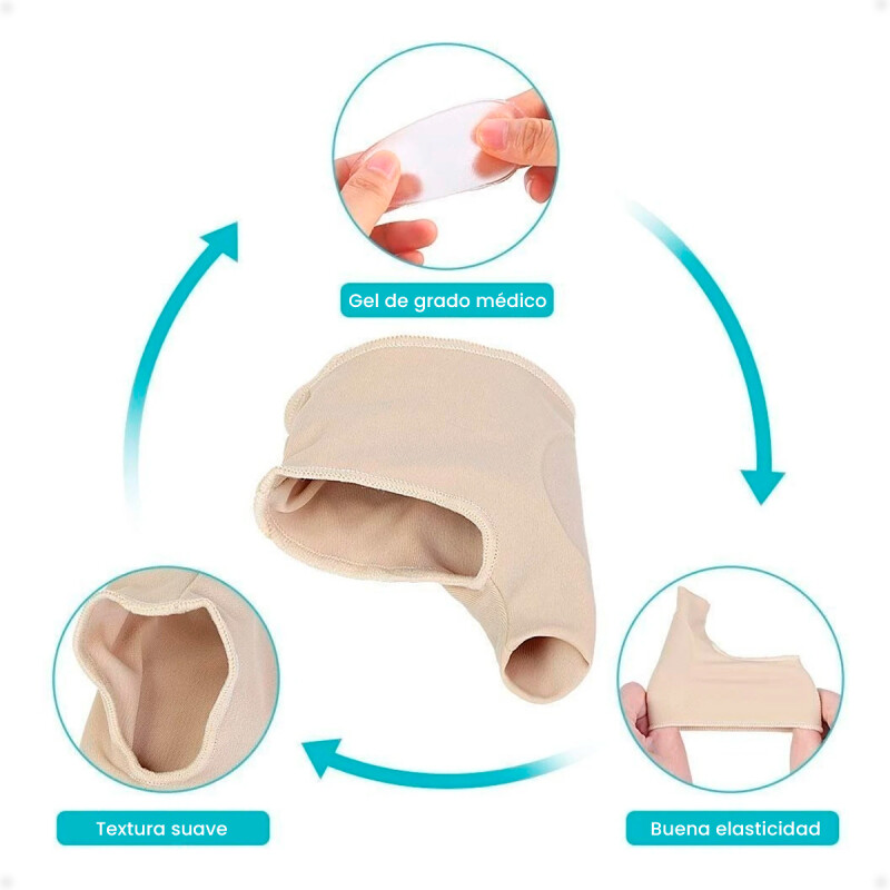 Protector Corrector De Juanetes OrtopÃ©dico Gel Silicona Par Protector Corrector De Juanetes OrtopÃ©dico Gel Silicona Par