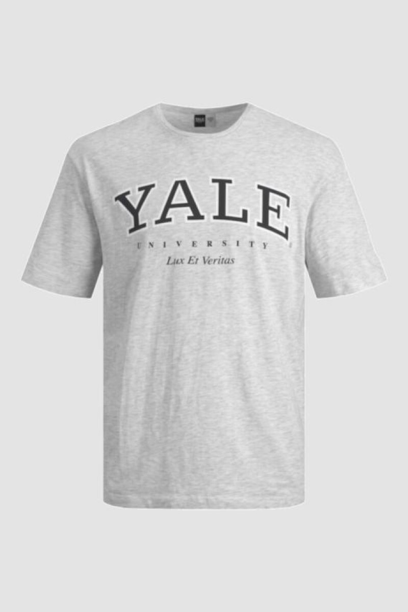 Camiseta Varsity - White Melange 