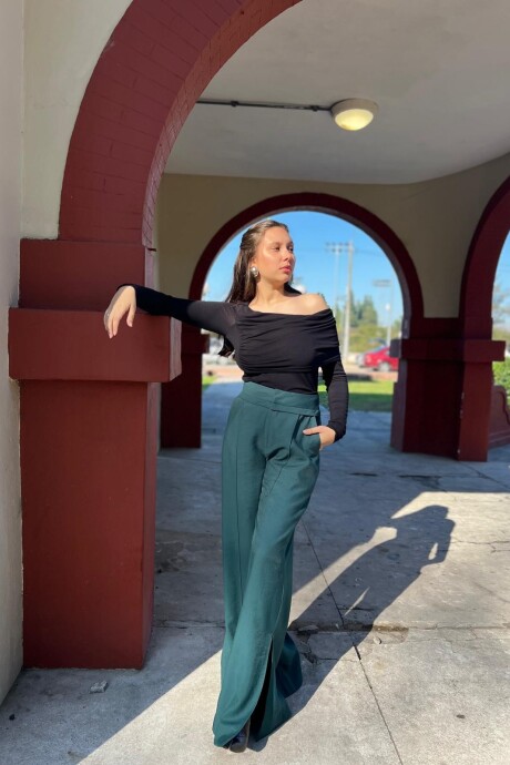 Pantalon Teodora Verde