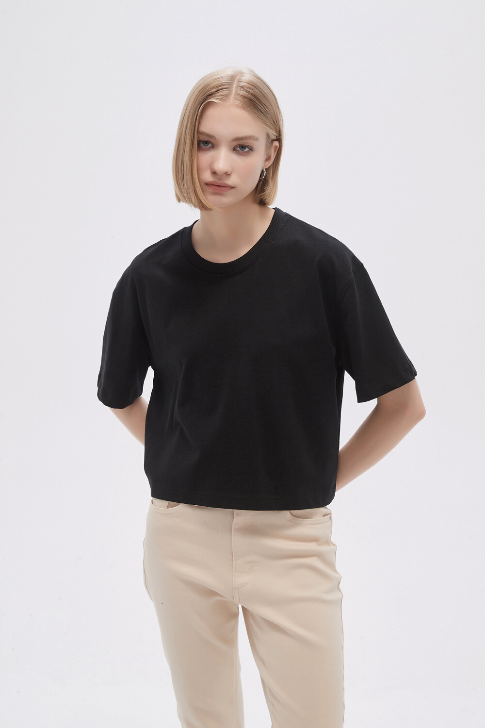 Remera Solisa Negro