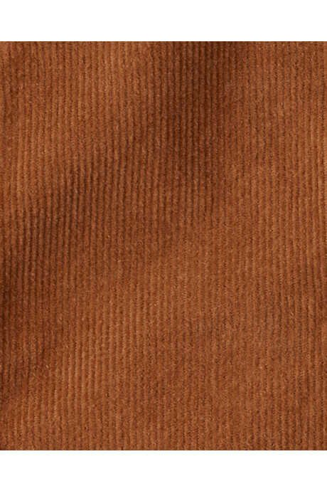 Pollera de pana, marrón Sin color