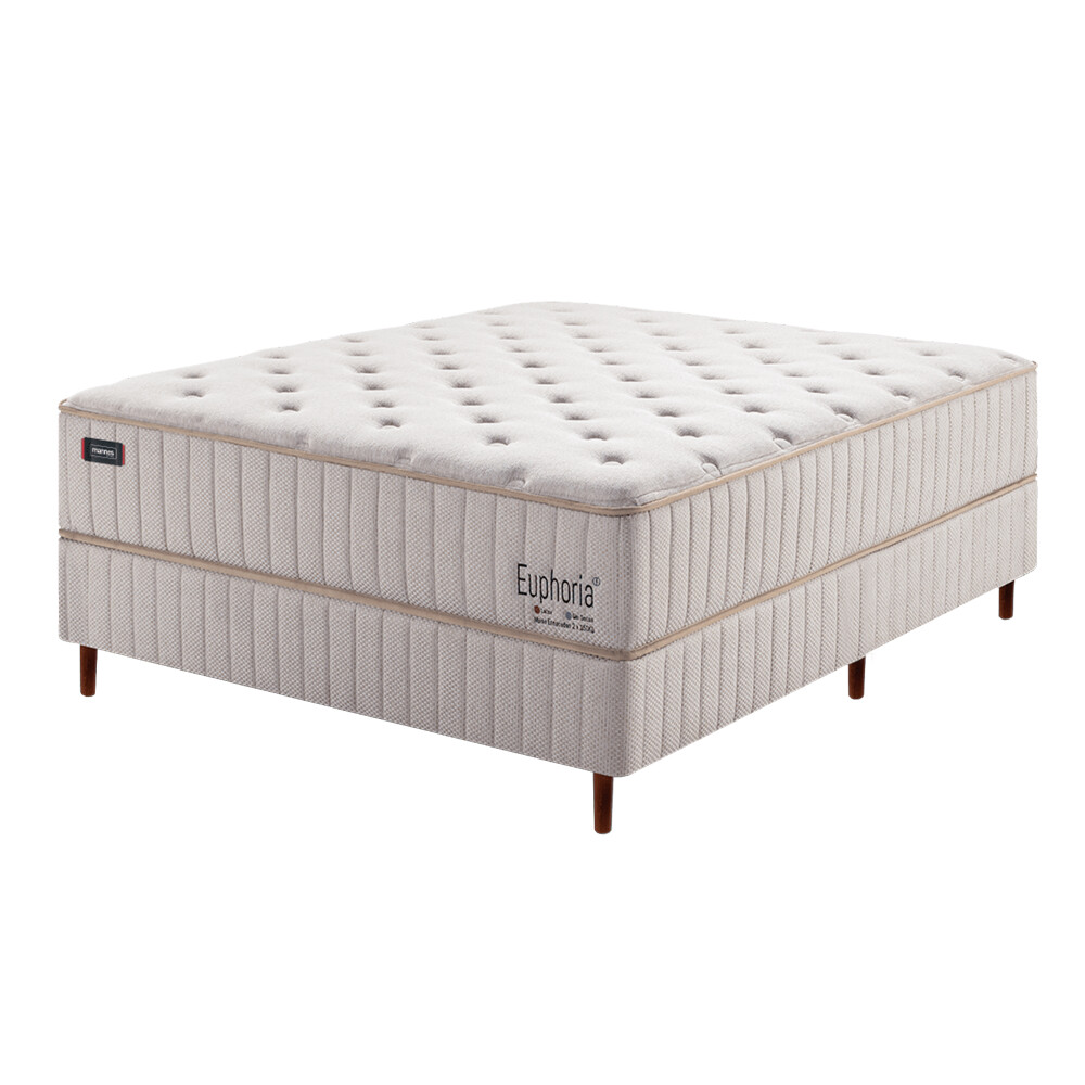 Conjunto Sommier - Mannes - 2 Plazas - Euphoria Conjunto Sommier - Mannes - 2 Plazas - Euphoria