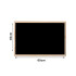 Outlet Pizarra doble blanca y negra 40x60cm Outlet Pizarra Doble Blanca Y Negra 40x60cm