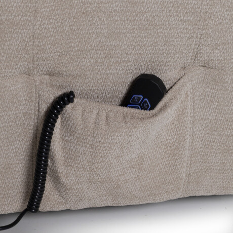 Butaca Lenny (Reclinable eléctrica) - Tela Microfibra XHR-3 (Beige)