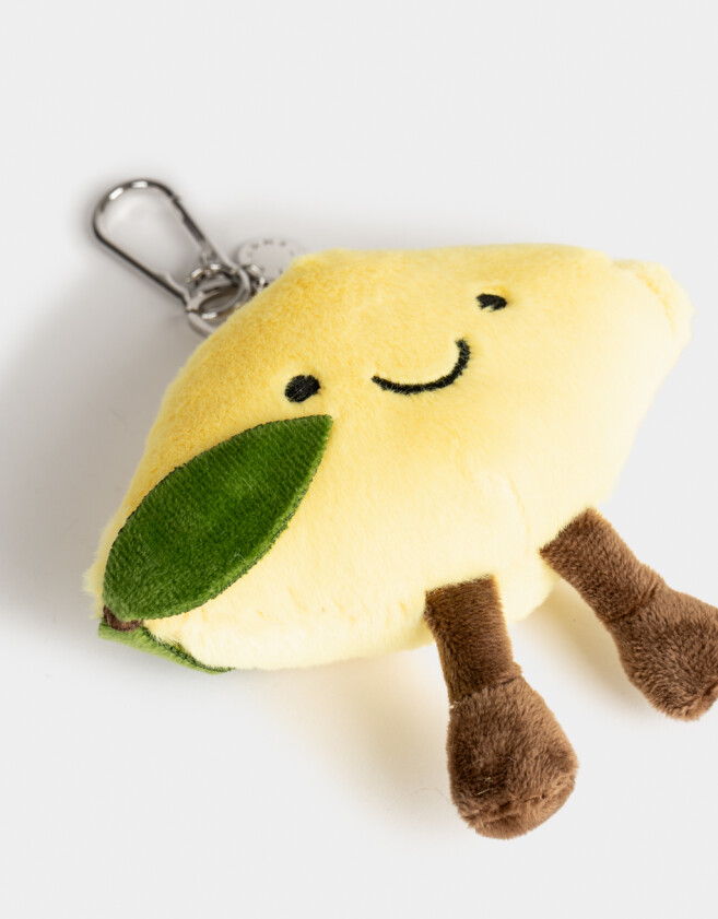 Llavero Peluche Llavero & Charm Peluche Limón - Amarillo Medio