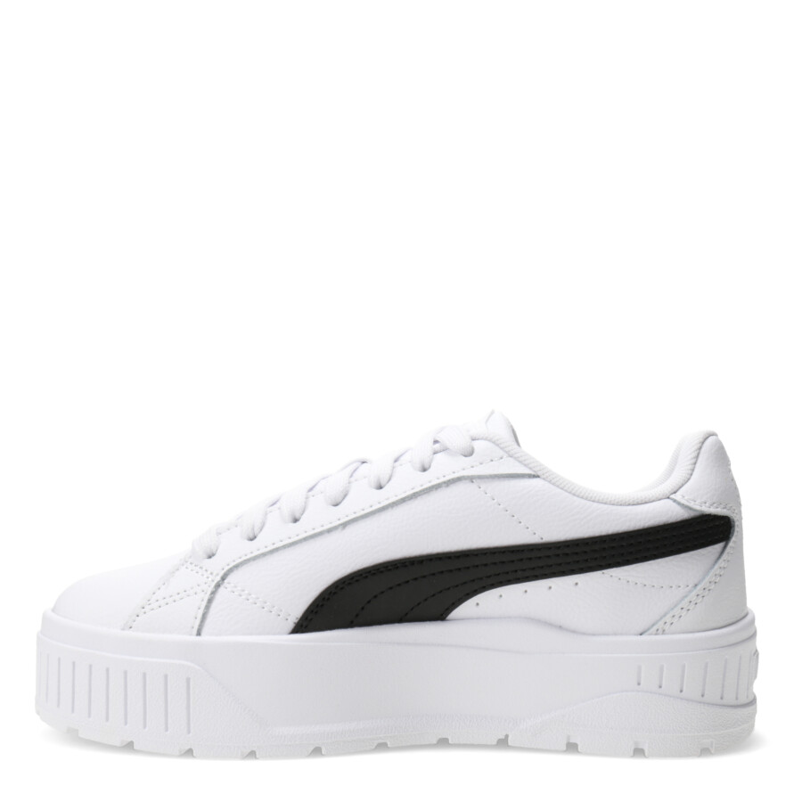 Championes de Mujer Puma Karmen II Leather Blanco - Negro