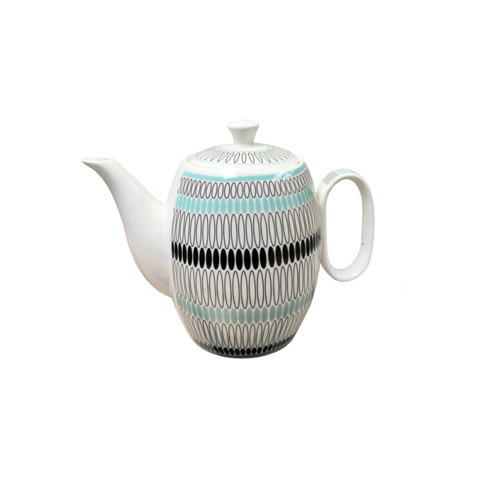 Deco Porcelana x4 Verde Agua