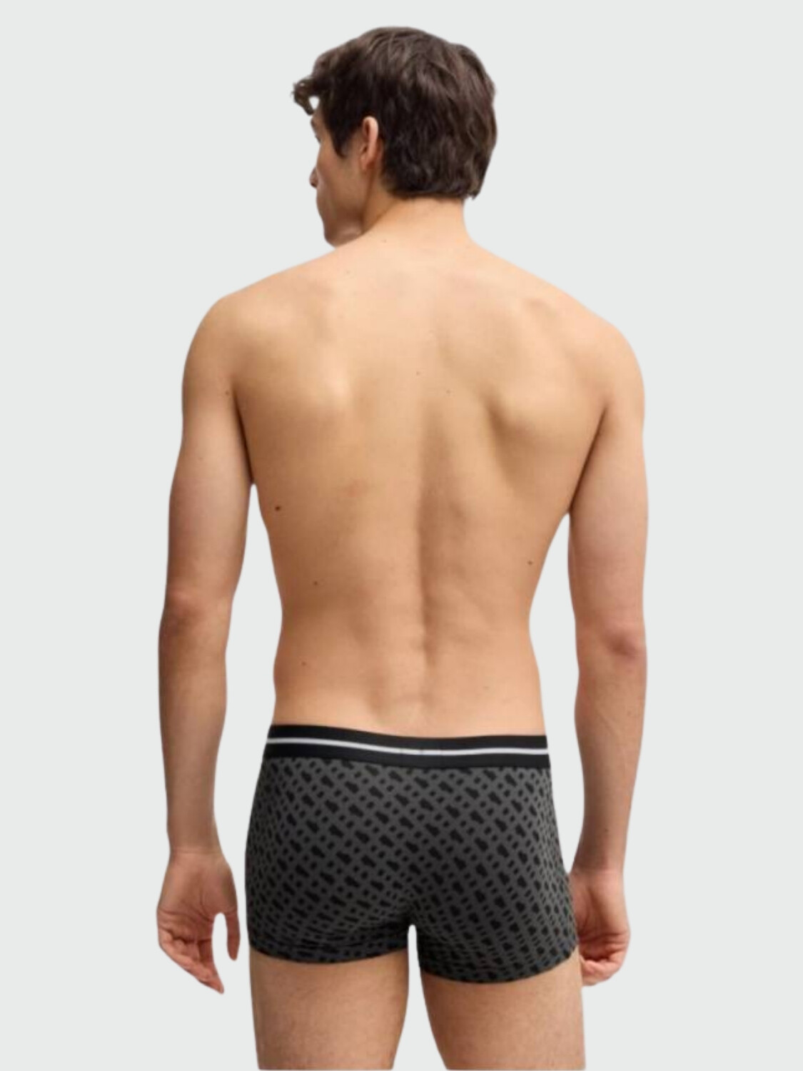 BOSS - Pack Boxers Trunk Gris