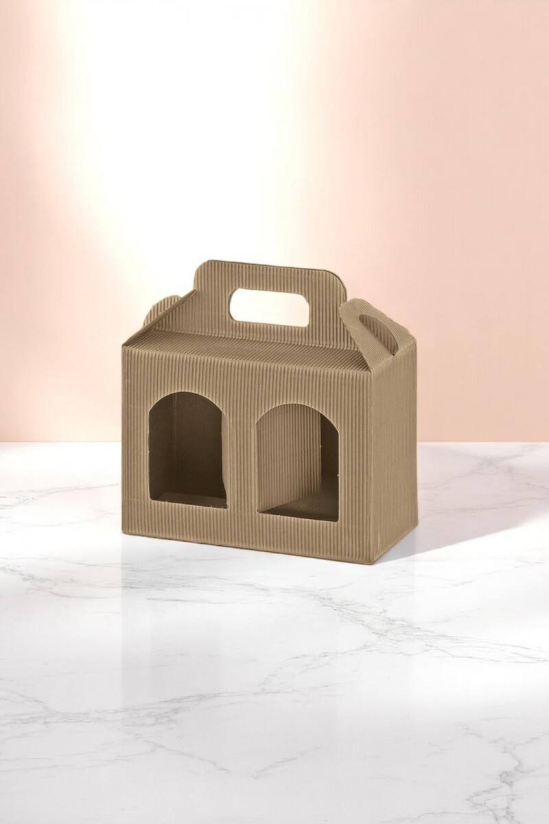 Caja corrugado 2 ventanas 21x10x12 - 35370 - AVANA 