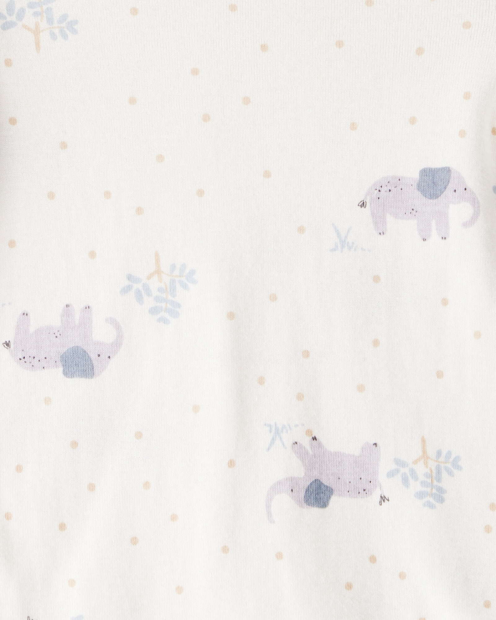 Pack cuatro bodies de algodón, diseño safari Sin color