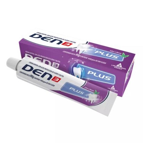 DEN3 PASTA DE DIENTES PLUS SABOR MENTA 90g DEN3 PASTA DE DIENTES PLUS SABOR MENTA 90g