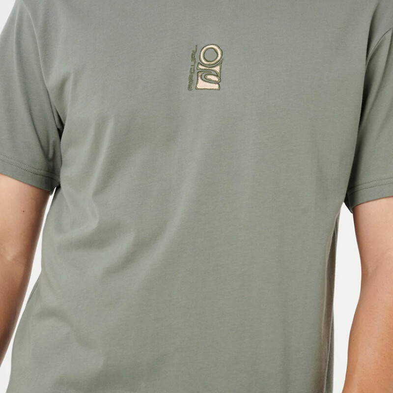 Remera Rip Curl Search Stack Embroid Tee - Verde Remera Rip Curl Search Stack Embroid Tee - Verde