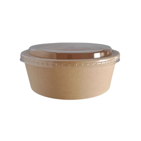 BOWL PULPA DE BAMBOO REDONDO 185x65mm 1.300 ml (BOW6005) - 50 UDS Bowl Pulpa De Bamboo Redondo 185x65mm 1.300 Ml (bow6005) - 50 Uds