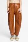PANTALÓN SILUETA GLOBO Caramelo