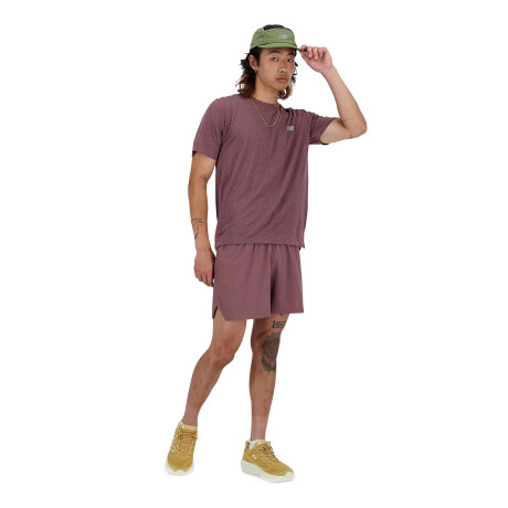 REMERA NEW BALANCE ATHLETICS RUN Bordeux