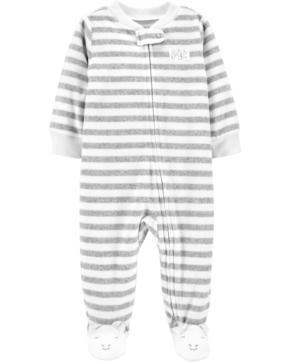 Pijama de micropolar con pie 