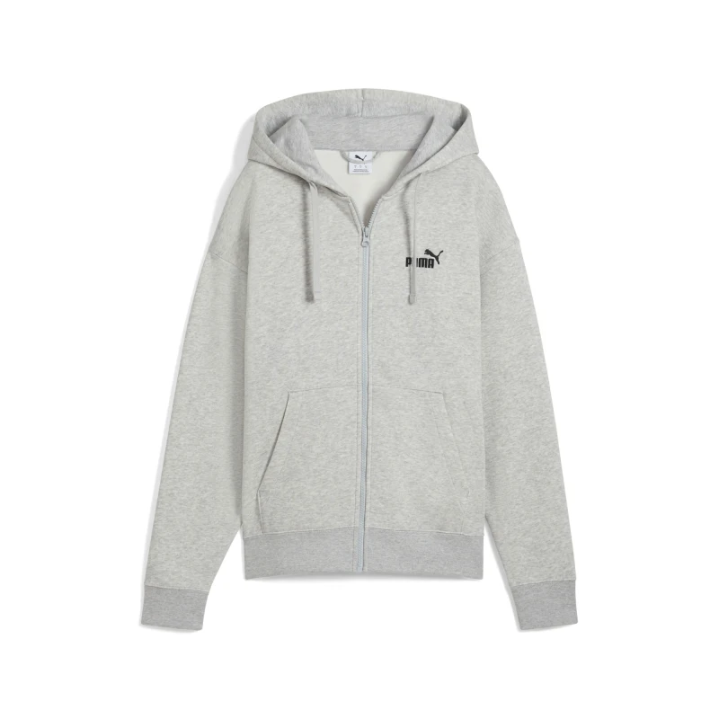 Abrigo ESS Small Nº1 Logo Comf. Full Zip Hoodie de Mujer Gris