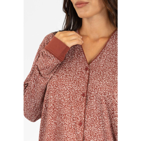 Pijama muro Bordeaux