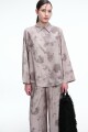 CAMISA OVER PRINT Gris