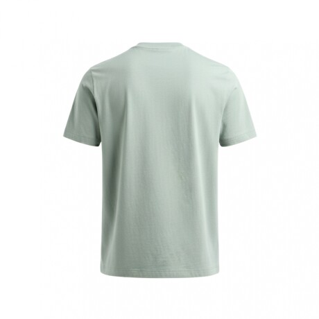 VISIBILITY COTTON CREW-NECK - EA7 EMPORIO ARMANI Aqua