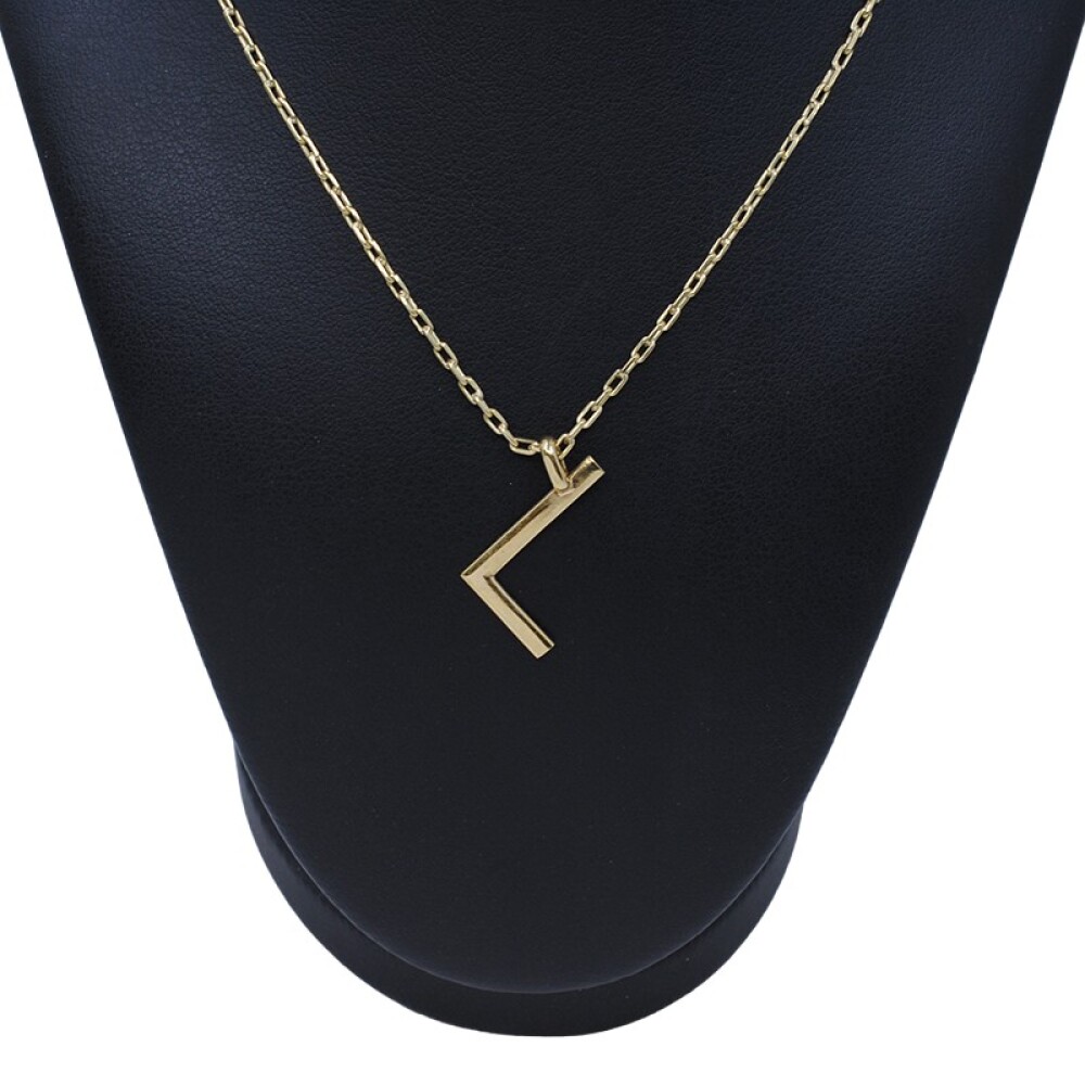 Inicial Letra L En Oro 18K Inicial Letra L En Oro 18K