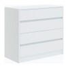 Comoda 8 Cajones Blanco Lara 5081ab Comoda 8 Cajones Blanco Lara 5081ab