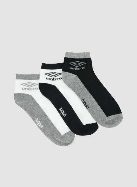 Media corta deportiva umbro pack x3 Variante 42