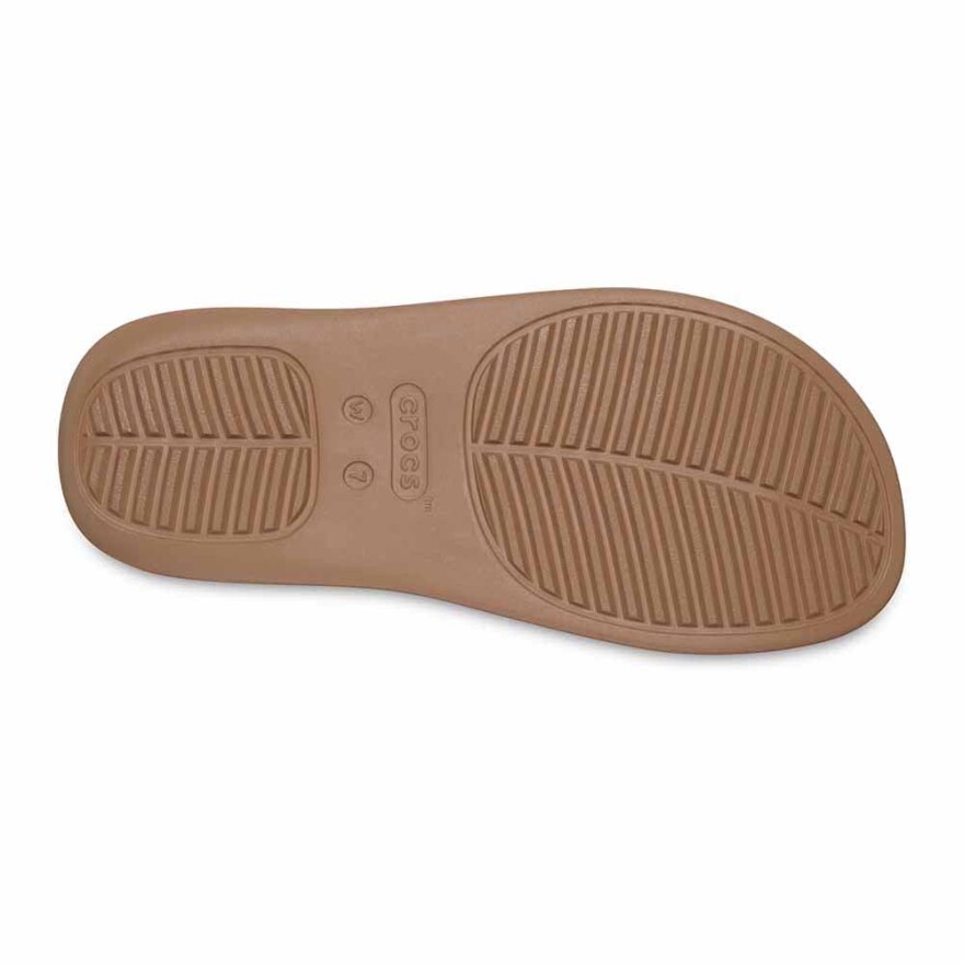 Sandalias Crocs Getaway Platform Flip W Mujer Milk Chocolate