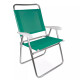 Silla Master Plus Aluminio VERDE