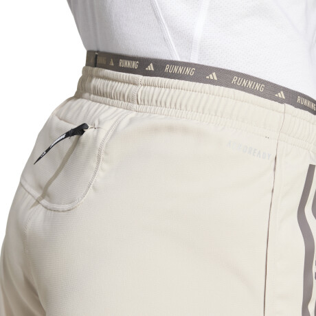 SHORT adidas OWN THE RUN 3 FRANJAS BEIGE