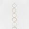 Pulseras Flexibles Sets Multi Cadenas Set De Pulseras Con Strass - Dorado