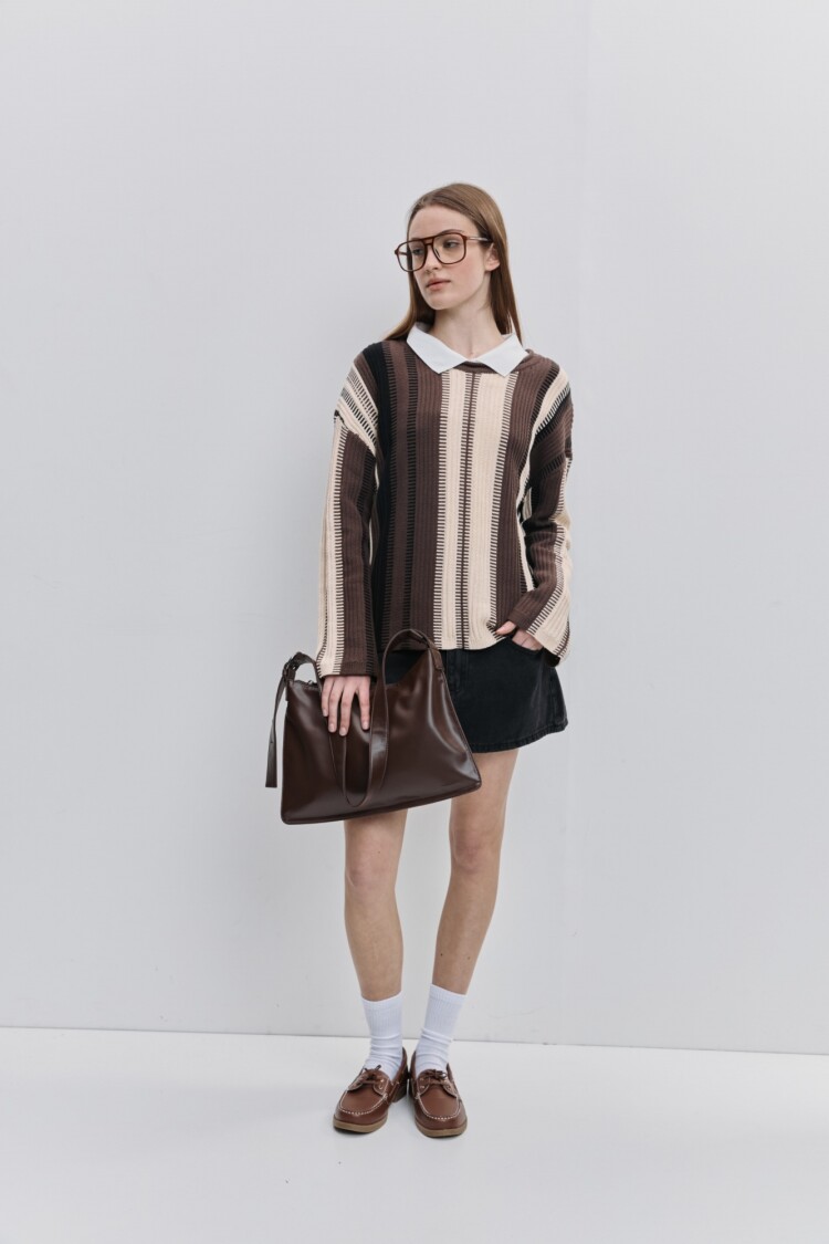 SWEATER SAOKO Chocolate