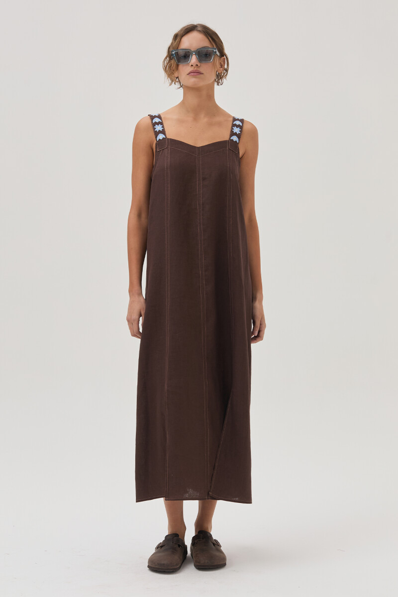 Vestido Vespa Chocolate