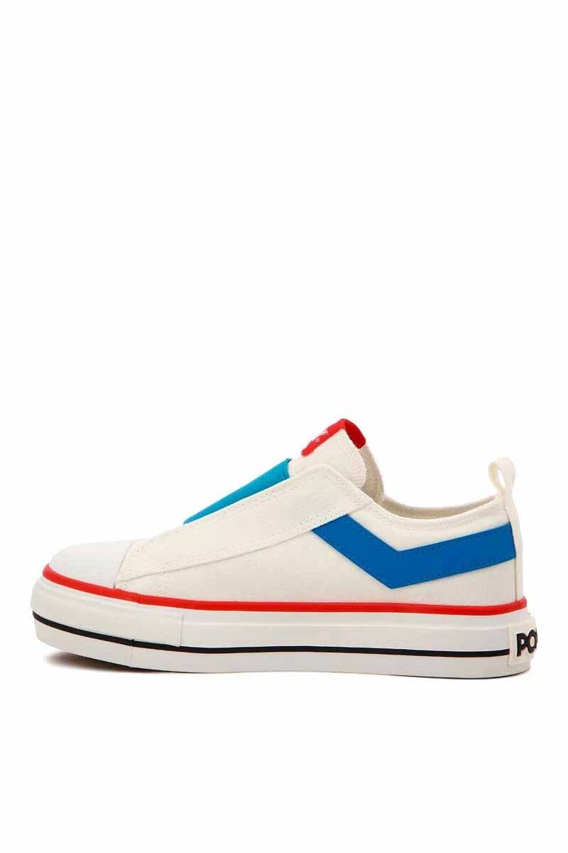 CALZADO DEPORTIVO PONY NIÑOS GMH-321 Blanco