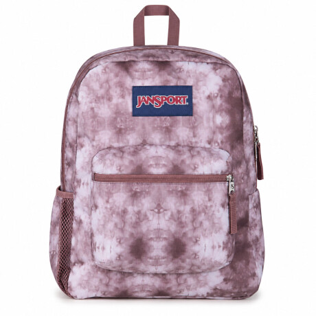 Mochila Escolar Jansport Cross Town Original Unisex Urbana Mahogany Haze White
