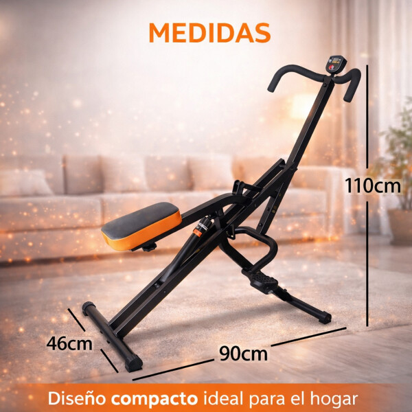 Máquina Ejercita Tonifica Piernas Abdominales Plegable MAQUINA EJERCITADORA CUERPO VAR1582