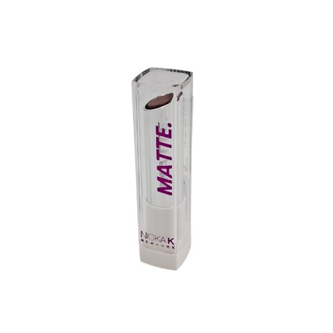 Labial matte en barra Nicka K Tono 08- marrón