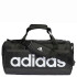 Bolso Adidas Linear Duffel Negro - Blanco