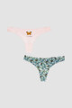 Pack x 2 string cotton frida Flores