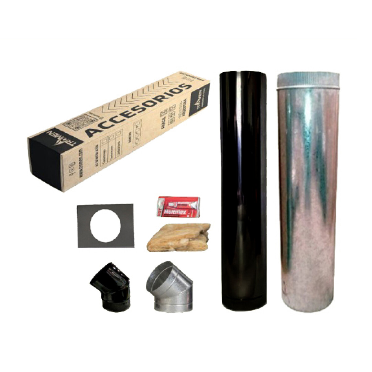 KIT COMPLEMENTO PARED ENLOZADO 4” TROMEN ++ - N/a 