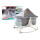 Cuna Bebe Mecedora C/ Sonido Y Movimiento Mosquit Gris