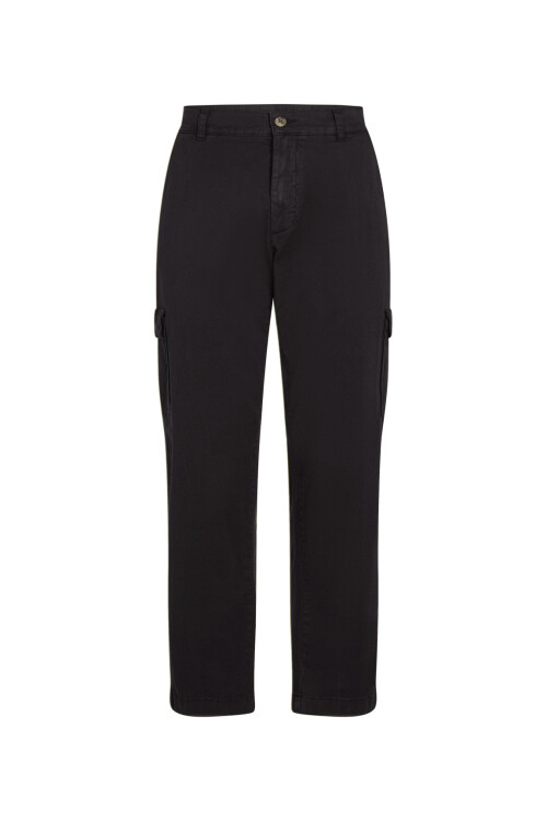Pantalones Essentials Cargo Negro Pantalones Essentials Cargo Negro